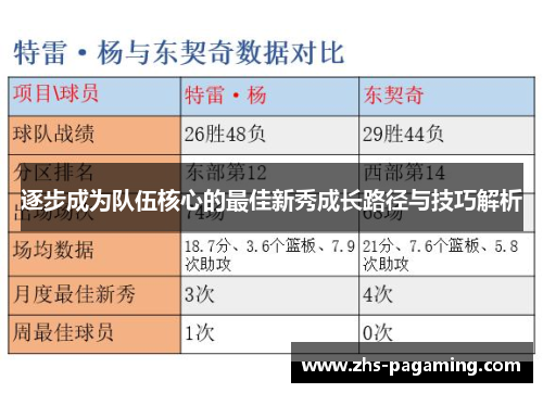 逐步成为队伍核心的最佳新秀成长路径与技巧解析